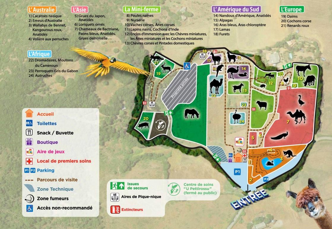 Corsica Zoo, new home of animals in Corsica - Sustainable Tourism in ...